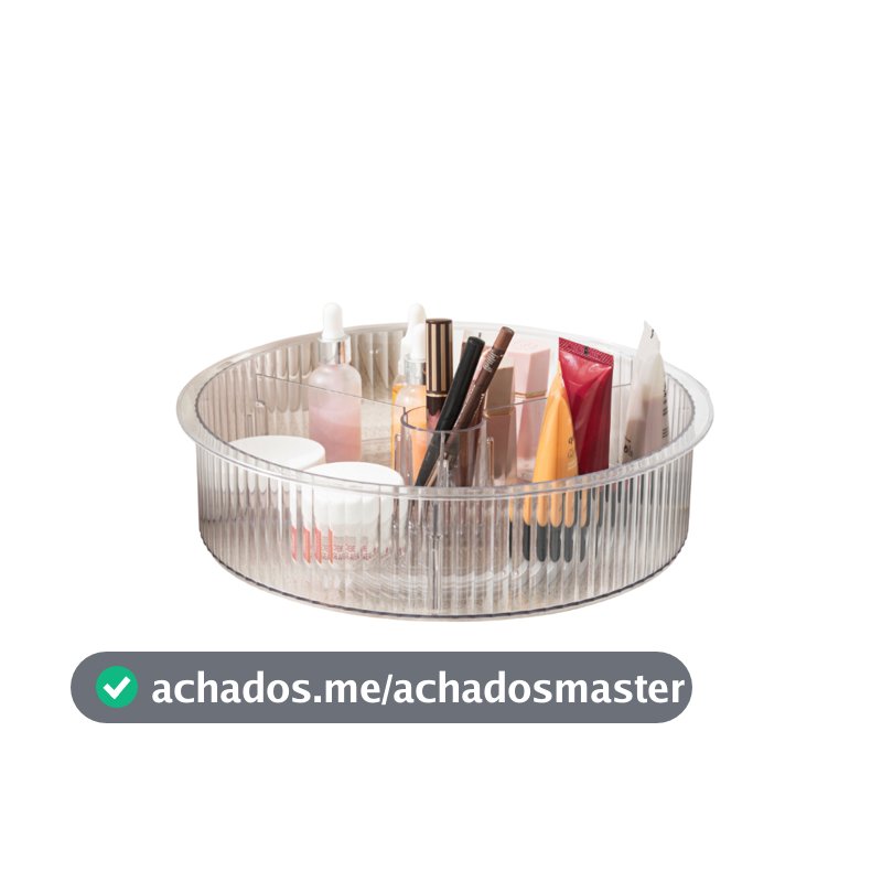 Organizador Giratório New Retro 31x8,4cm Cor Cristal