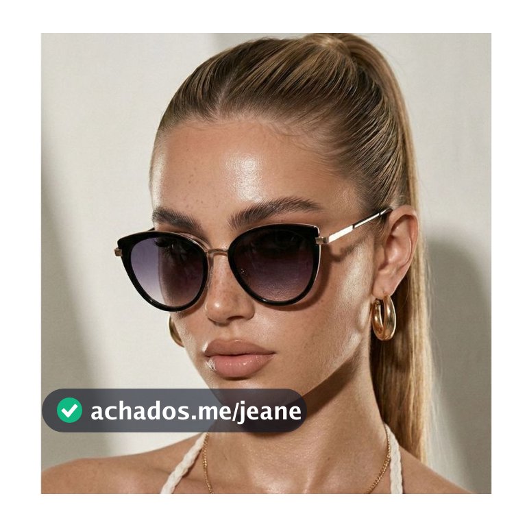 Óculos de Sol London Gatinho Premium Vintage Clássico Retrô Blogueira uv400 Feminino