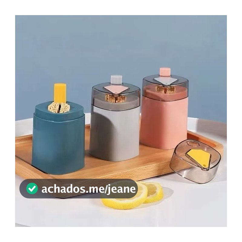 Paliteiro Automático op-Up, Porta Palito, Design Moderno, Prático e Portátil para Casa, Bar, Mesa E Restaurante