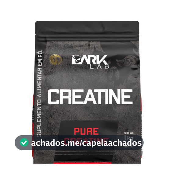 Creatina Monohidratada Pura 1kg, 500g, 600, 300g, 300g Refil e 150g - Dark Lab