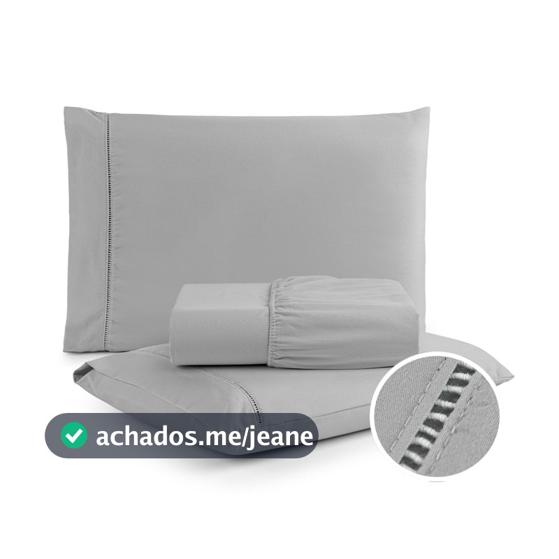 Jogo de Lençol 400 Fios Percal Flex Lenço c/ Elástico + Fronha Toque de Hotel Todos os Tamanhos