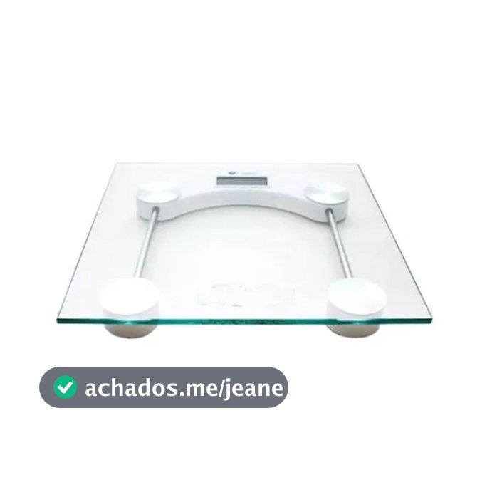 Balança Corporal Digital até 180kg (PROMOÇÃO) Com Vidro Temperado