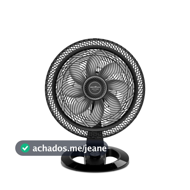 Ventilador 2 em 1 Britânia Maxx Force 8 Pás 230W BVT50T