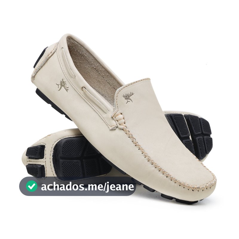 Mocassim Masculino Vancouver Estiloso em Couro Legítimo Confortável