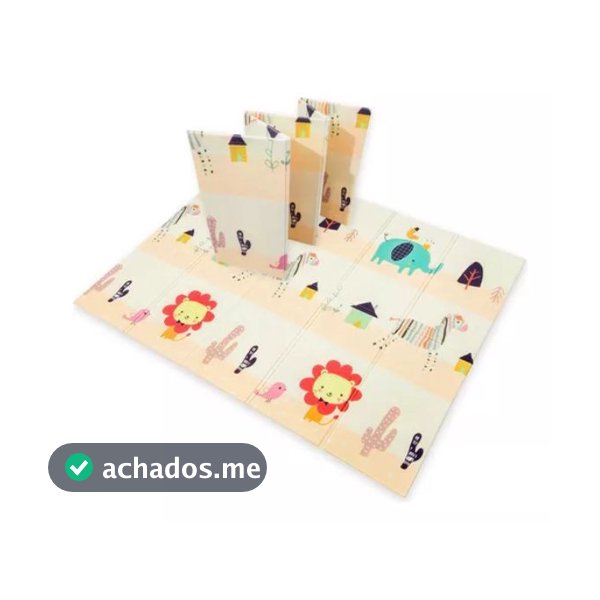 Tapete Térmico Infantil Atividades Bebê Dupla Face Emborrachado Dobrável Reborn Pet