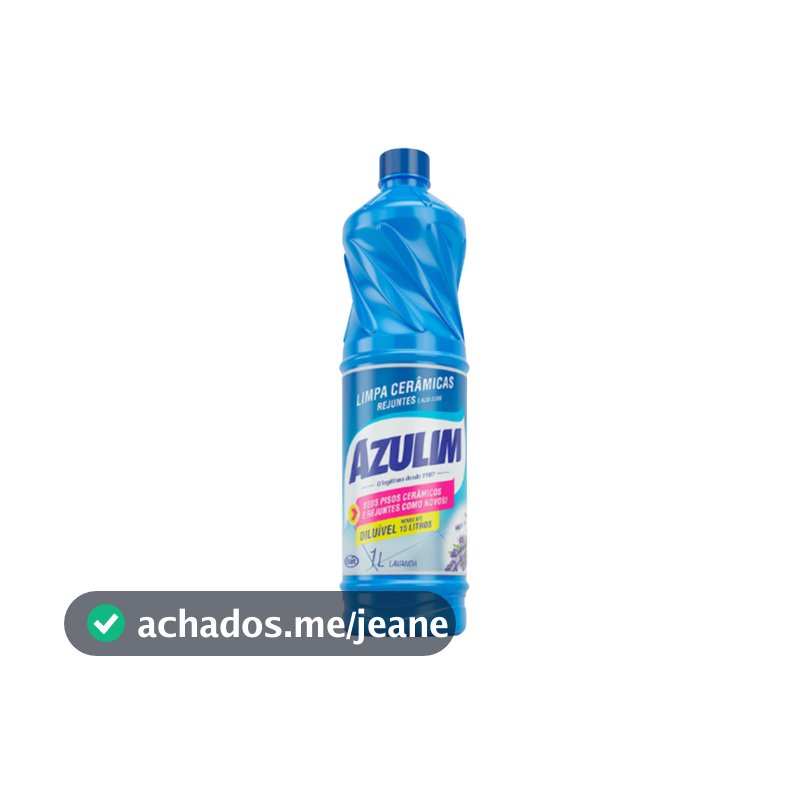 Limpa Cerâmica e Azulejo Lavanda 1L Azulim