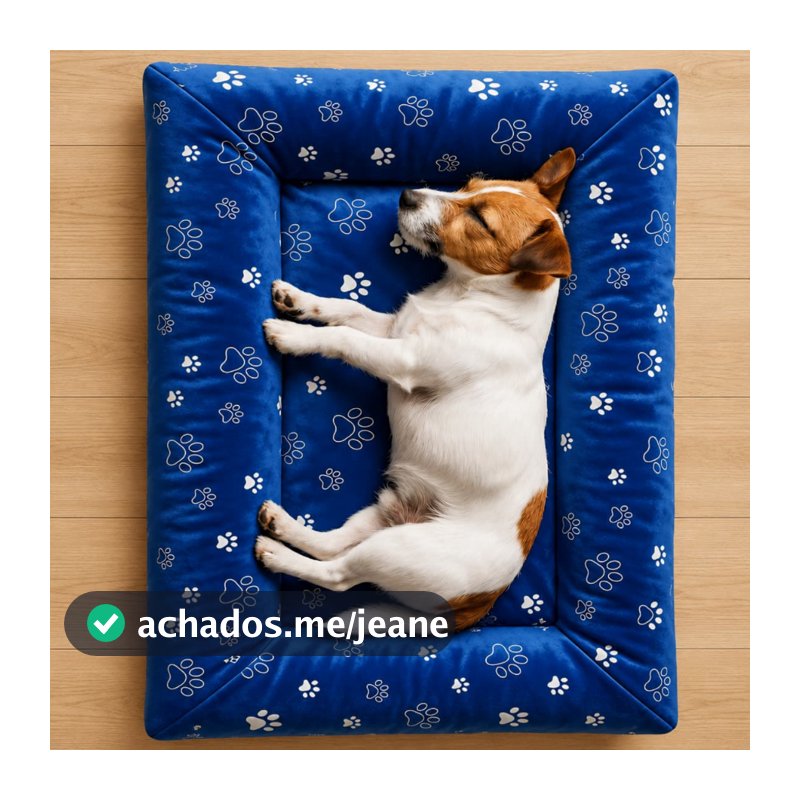 Caminha Pet Colchonete Para Cachorro ou Gato Cama Pet Térmica Lavável com Zíper Alta Qualidade