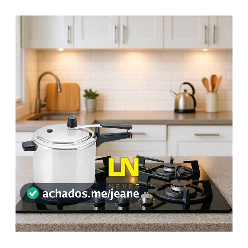 Panela De Pressão 4,5 Litros Panelux Classic Polida Alumínio Ideal para sua casa e o seu dia a dia