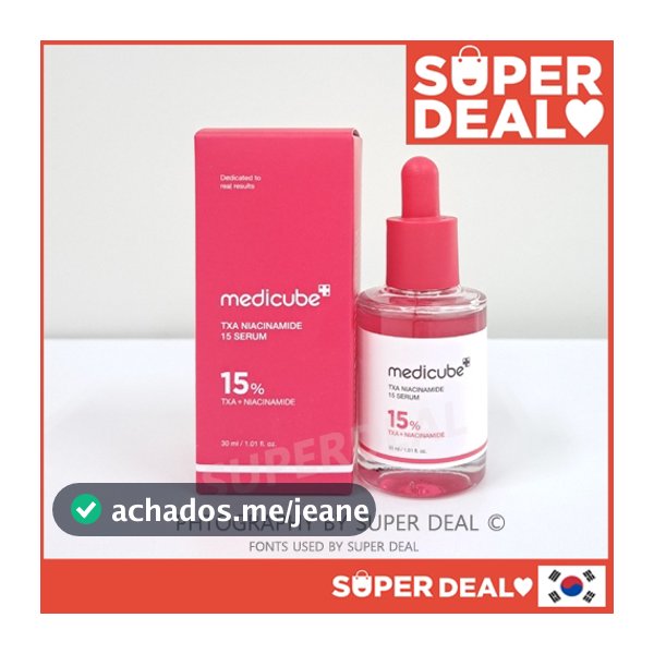 [Enviado da Coreia] MEDICUBE TXA Niacinamide 15 Serum 30ml Dark Spot Serum