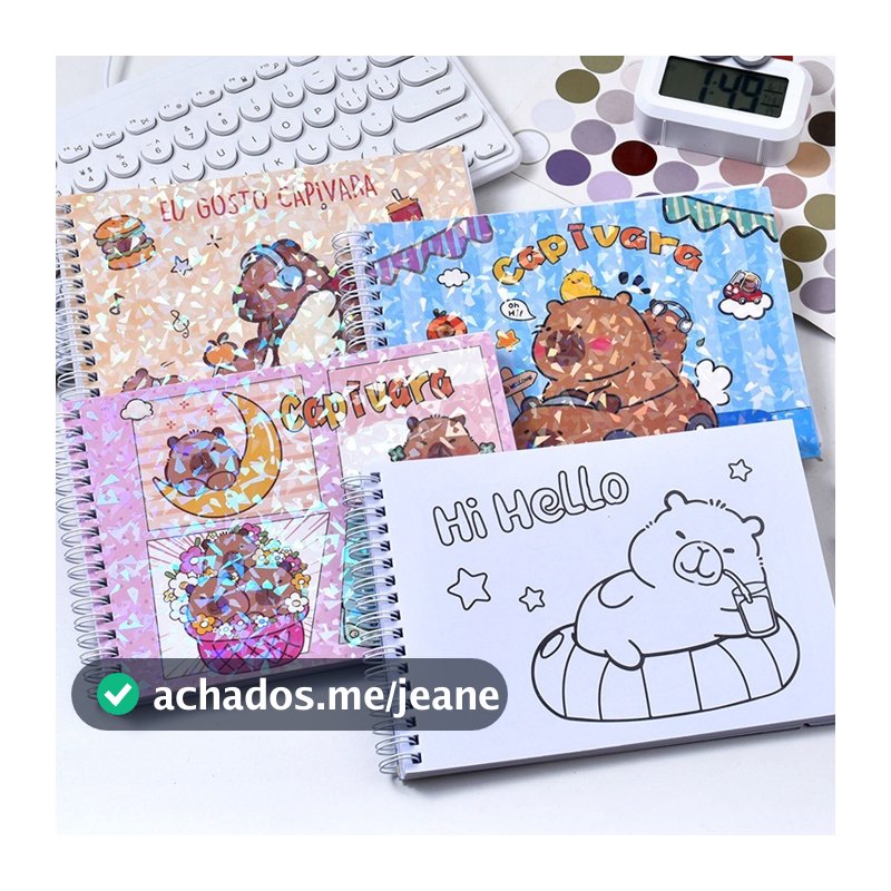 Melhor Livro De Colorir Ursinho Capa Dura 48 Páginas