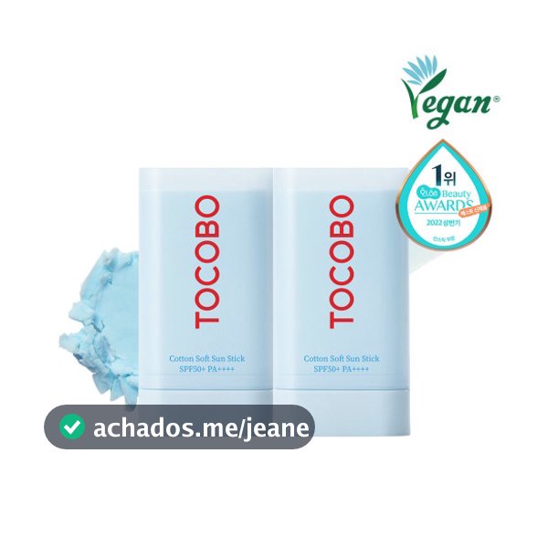 [1 + 1] TOCOBO Bastão De Algodão Macio 19g