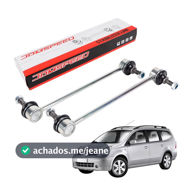 Par de Bieleta Dianteira Grand Livina Kicks Livina March Tiida Versa