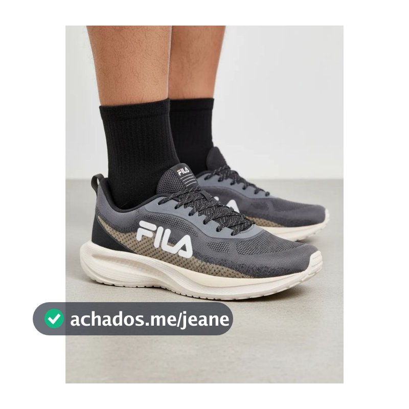 Tênis Esportivo Masculino Efecto 2 Caminhada Confortável Corrida Original Fila