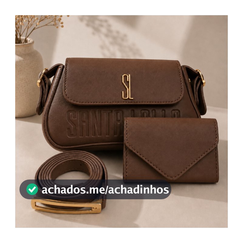 KIT Essencial Bolsa Feminina  Tendencia Moda 2026 Envio Rápido Lançamento