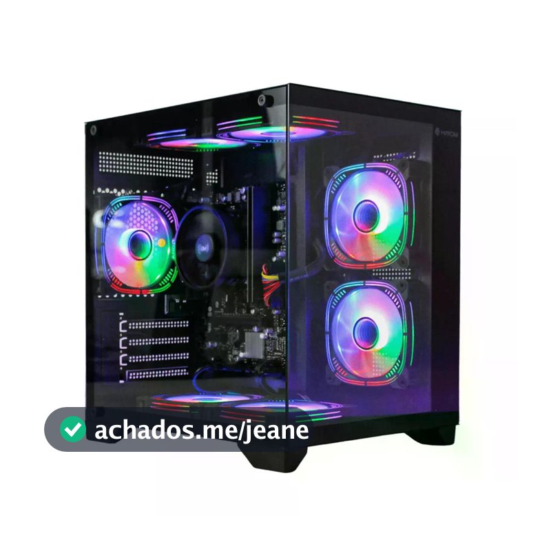 PC Gamer Ryzen 5 5600GT, 16GB DDR4, SSD 480GB, 500W 80 Plus, PCGT10-E