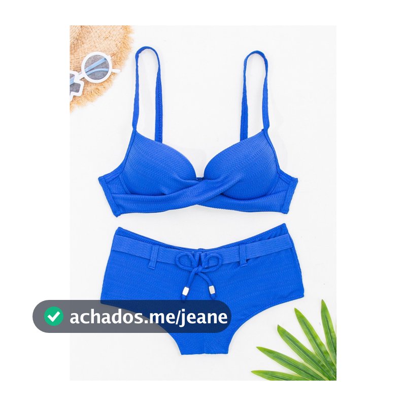 HT VEST Conjunto de Biquíni com Cinto e Laço Frontal – Estilo e Charme para o Verão XX265