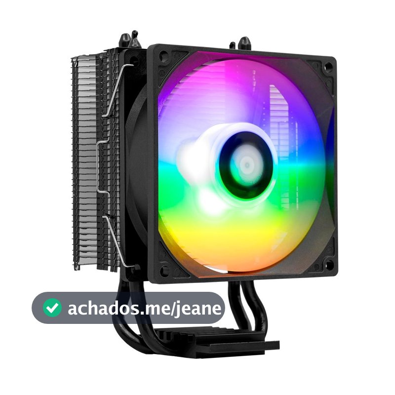 Cooler Para Processador Pichau Sage C2, ARGB, 92mm, PG-SGARGB-01