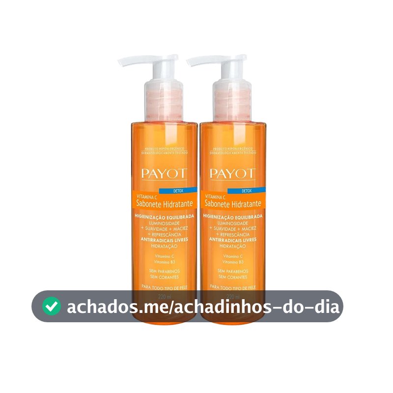 Kit Duo Sabonete Vitamina C Payot