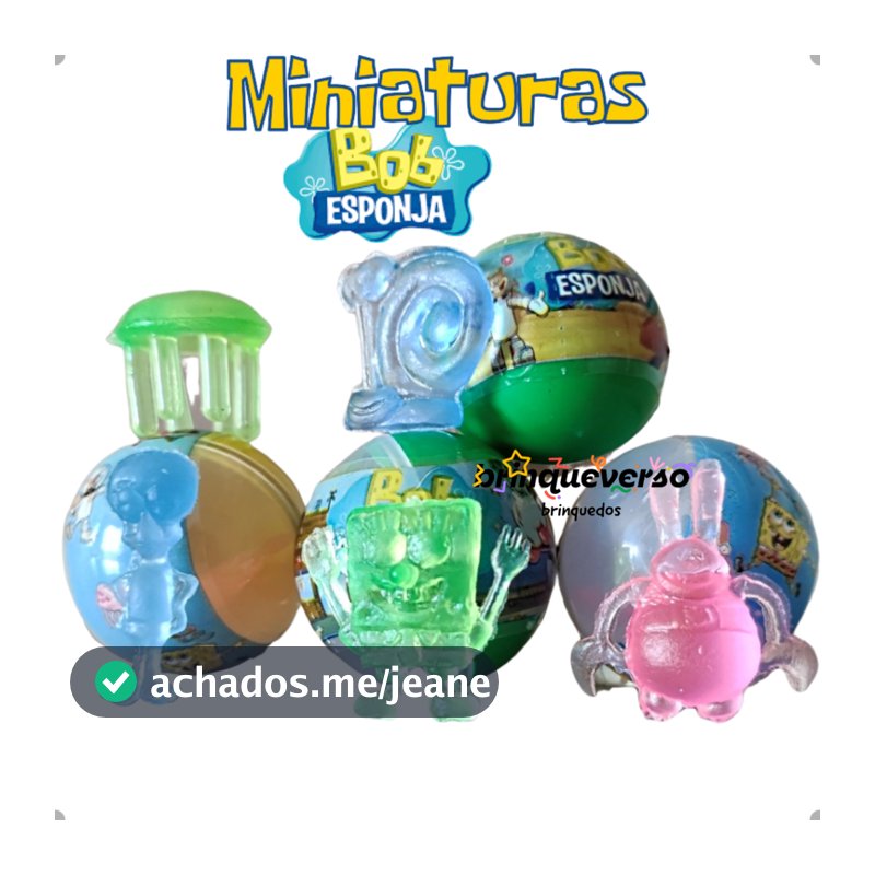 15/50 UN Miniatura Bob Esponja. Kit Brinquedos Para Lembrancinhas. Lembrancinha Aniversário, Festa