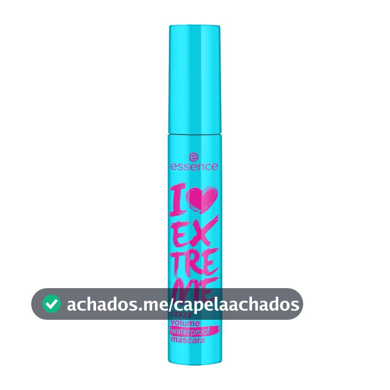 Máscara de Cílios I Love Extreme Crazy Volume Waterproof essence à prova d'água