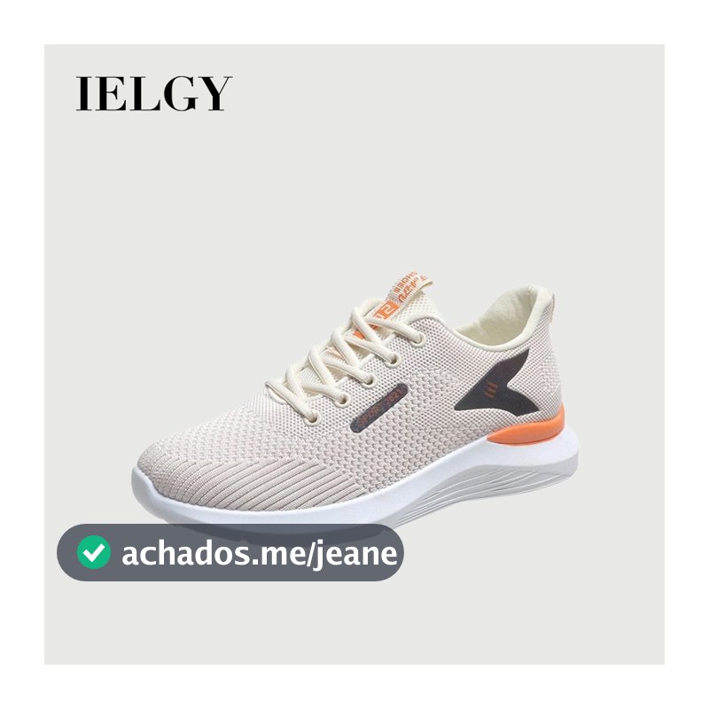 IELGY Novo Estilo Senhoras Tênis Moda All-Match Sola Macia Leve Tênis de Corrida Casuais