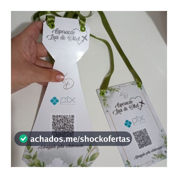 Placa de Casamento Kit Hora da Gravata com Pix | Casamento | Padrinhos