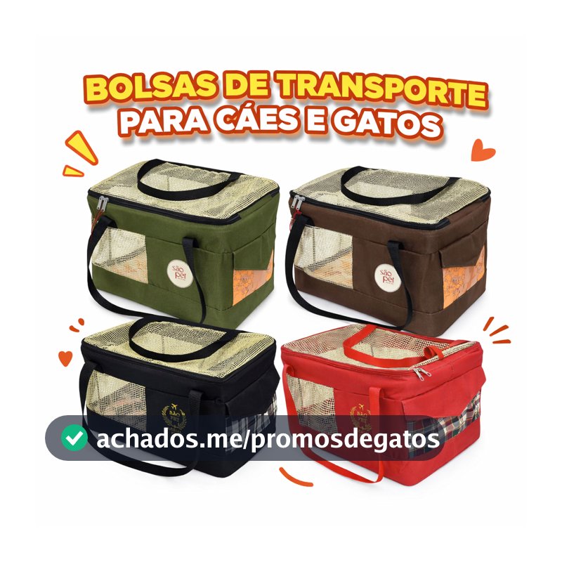Bolsa Transporte Aéreo Pet Para todas as Linhas Aéreas