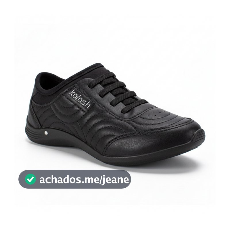Tênis Feminino Kolosh Almeria Original Casual Confortável Anatômico Leve