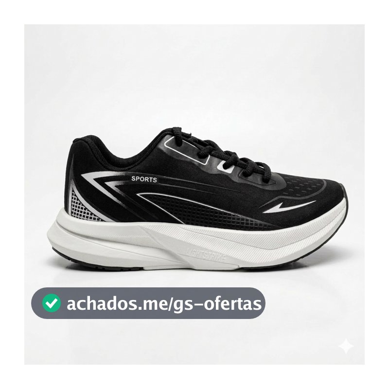 Tênis Esportivo Masculino Leve Respirável Academia Corrida Caminhada 34 ao 43