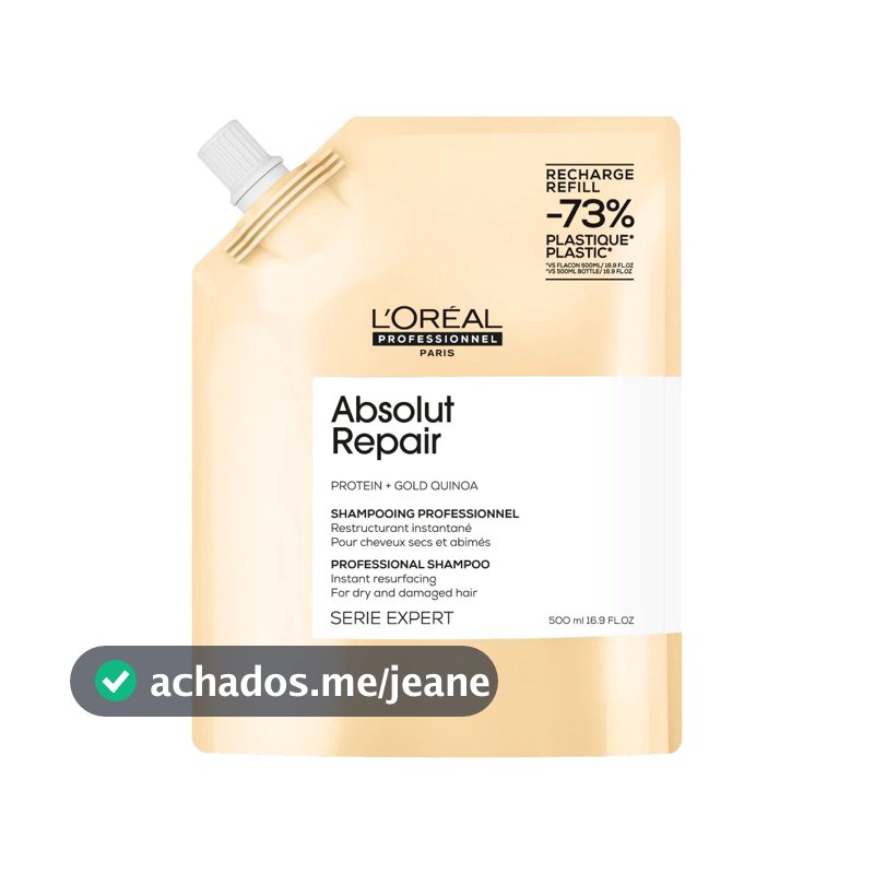 L'Oréal Professionnel Serie Expert AbsolutRepair Gold - Shampoo Refil 500ml