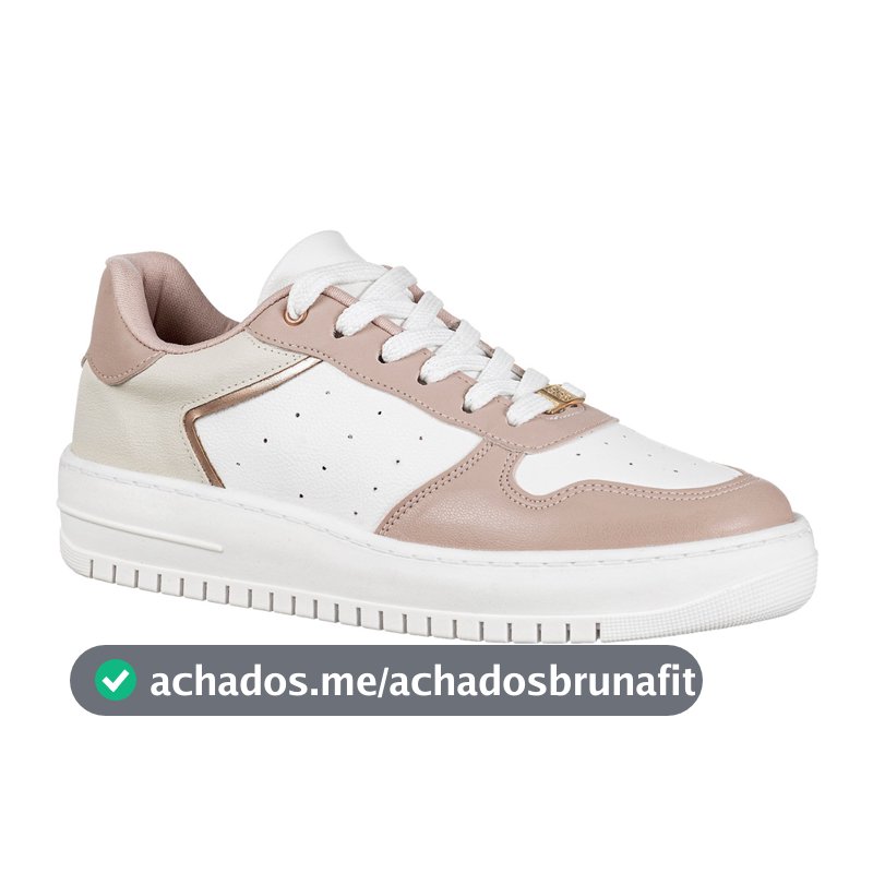 Tênis Feminino Casual Clássico Leve Conforto Retrô Recortes Original GiGiL