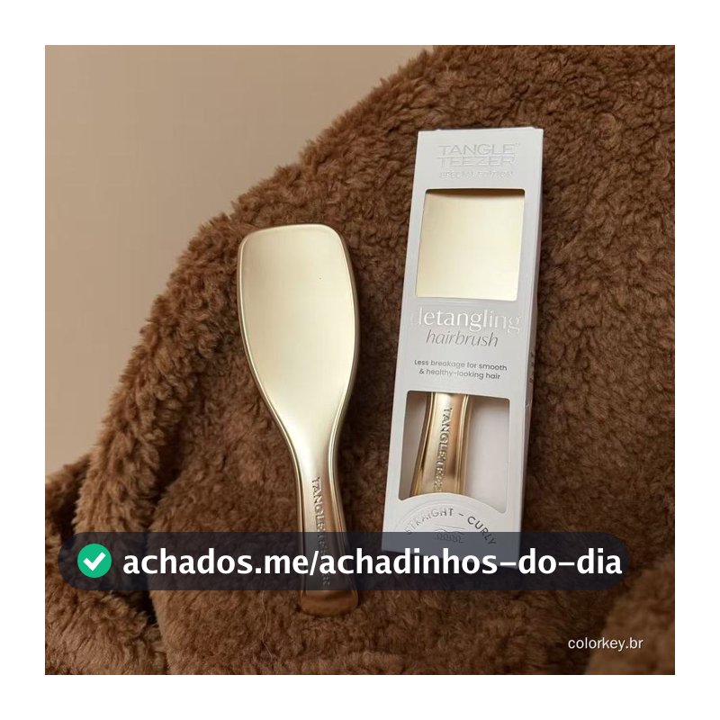 Detangling Hair Brush, No Pulling Design, Massages Scalp, Volumizes Hair, Suitable for Curly Hair, Portable for Daily Ha