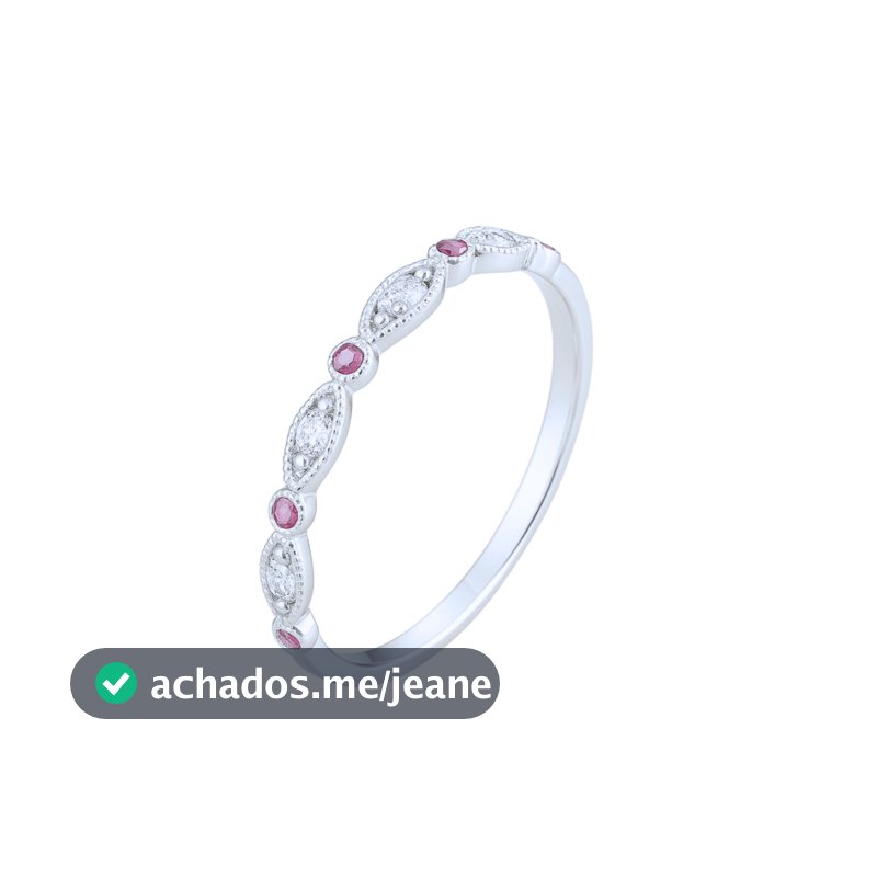 Anel Aparador solitario Harstad Prata 925  Feminino Aliança Delicado