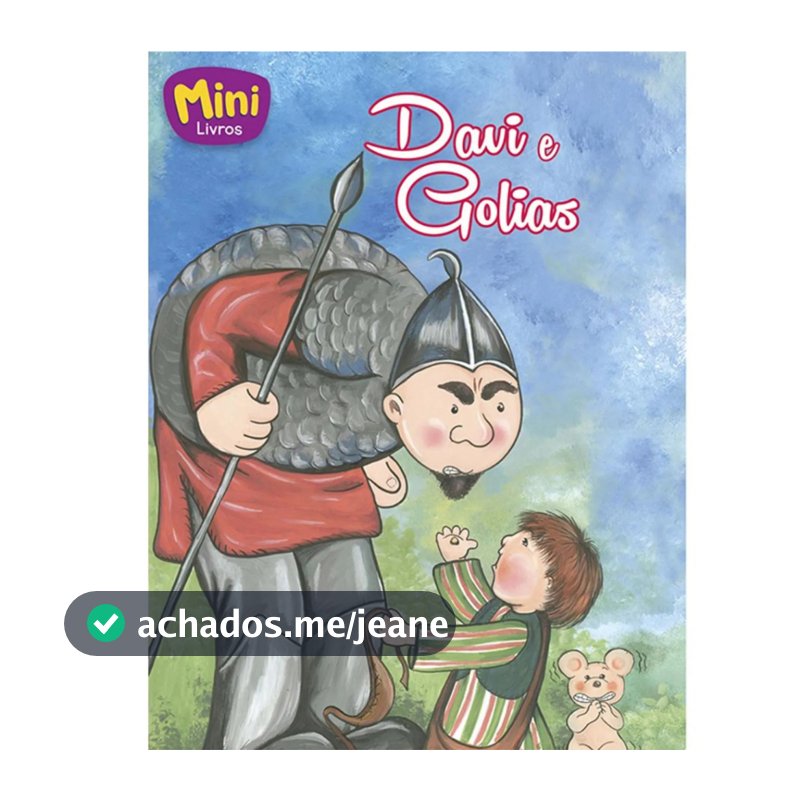 Mini Bíblicos | Davi e Golias