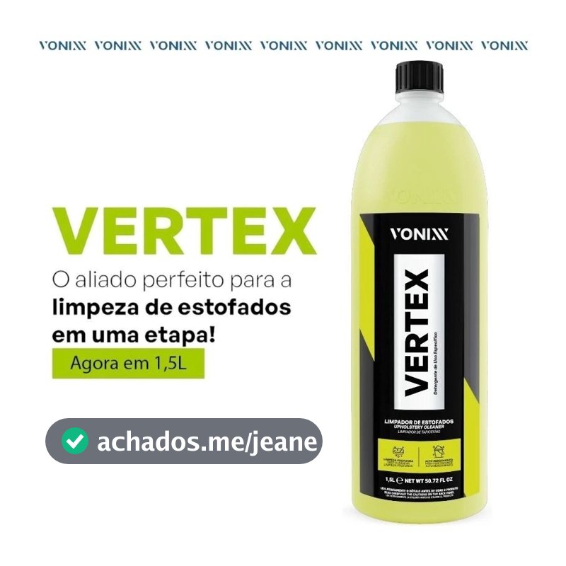 Vertex 1,5l Limpeza Profunda Estofado Carpetes Sofa Remove Sujeira Vonixx