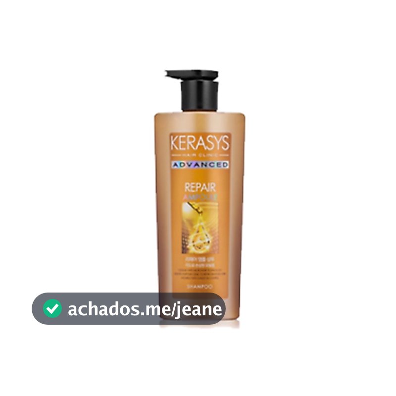 kerasys advanced keratin bond shampoo Reparador Profundo 600g