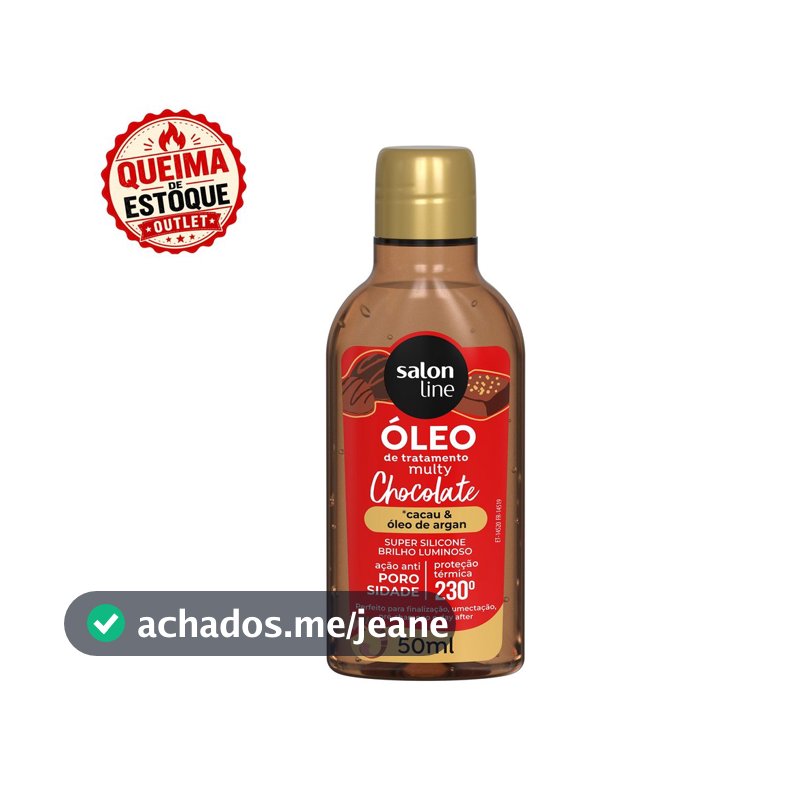 Óleo de Tratamento Cachos dos Sonhos Multy Chocolate 50ml
