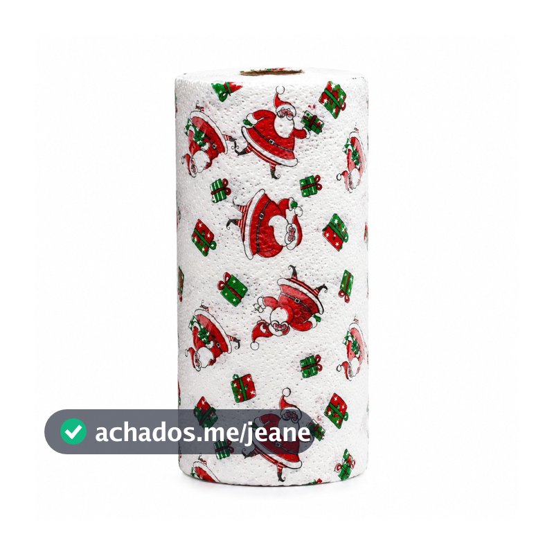 Papel Toalha Decorativa De Natal Com Estampas Divertidas Papai Noel/Árvore/Figuras Natalinas