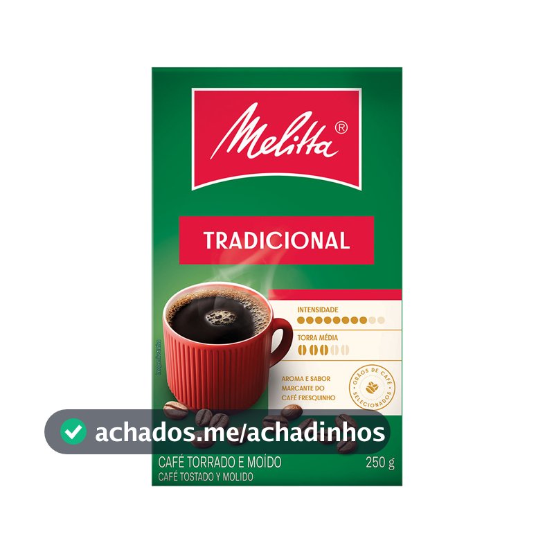 Café Melitta® Tradicional Vácuo 250g