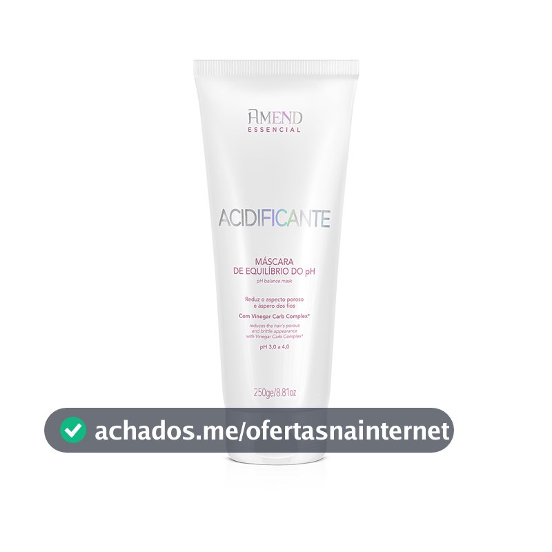 Amend Essencial Acidificante Máscara Equilíbrio do PH - 250g