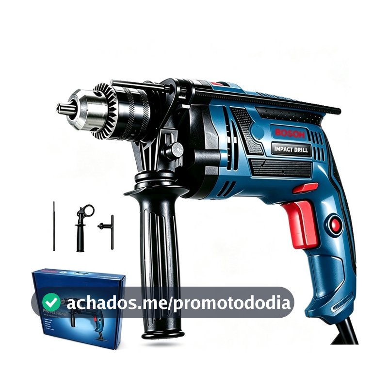 Furadeira Parafusadeira bosch 220V furadeira de impacto 1200W Auto Reverso de Impacto Profissional