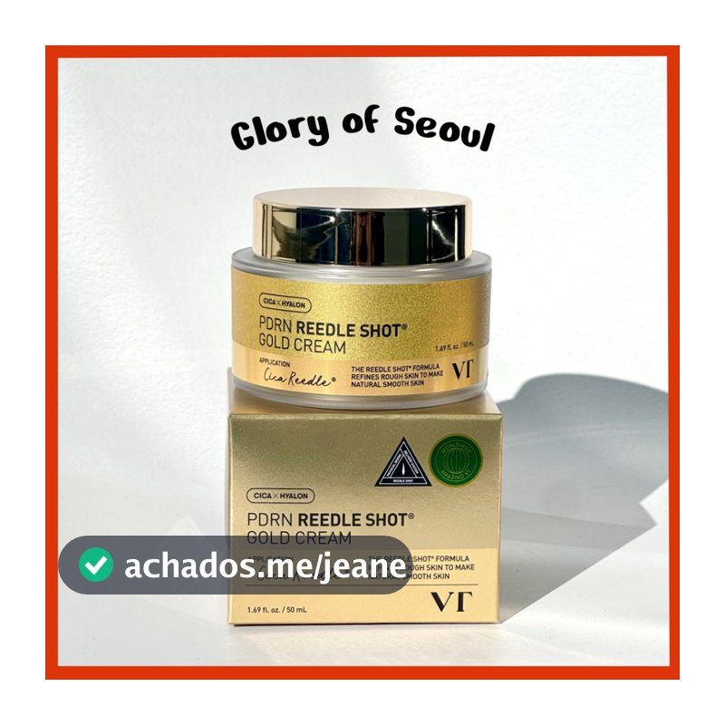 [NEW] VT COSMETICS PDRN Reedle Shot Gold Cream 50ml