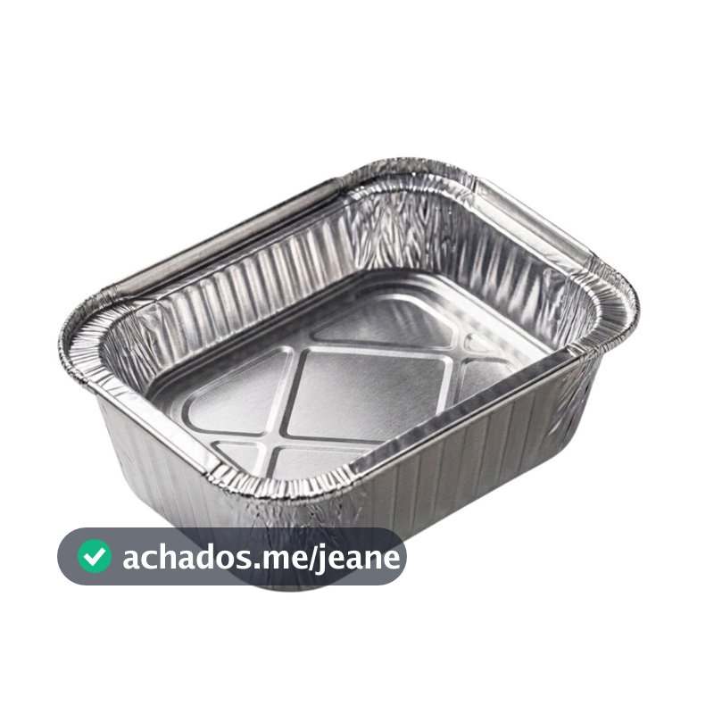 Embalagem Marmitex  100 Unidades Descartável Marmitinha Descartável Tampa 250ML