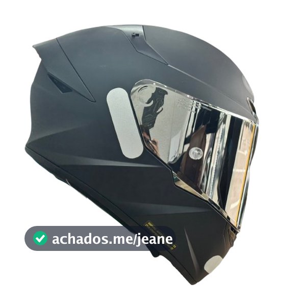 CAPACETE KYT TT COURSE PLAIN MATTE BLACK