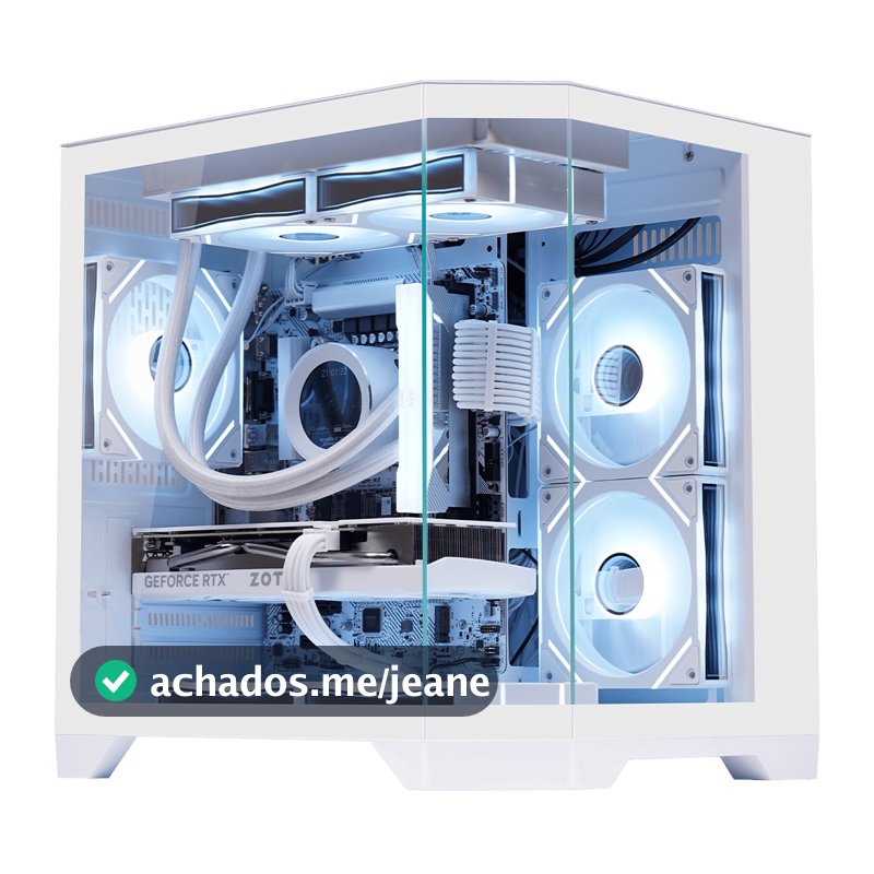 Gabinete Gamer K-mex Aquário CG-W1KV Ângulo Micro Atx S/ Fan