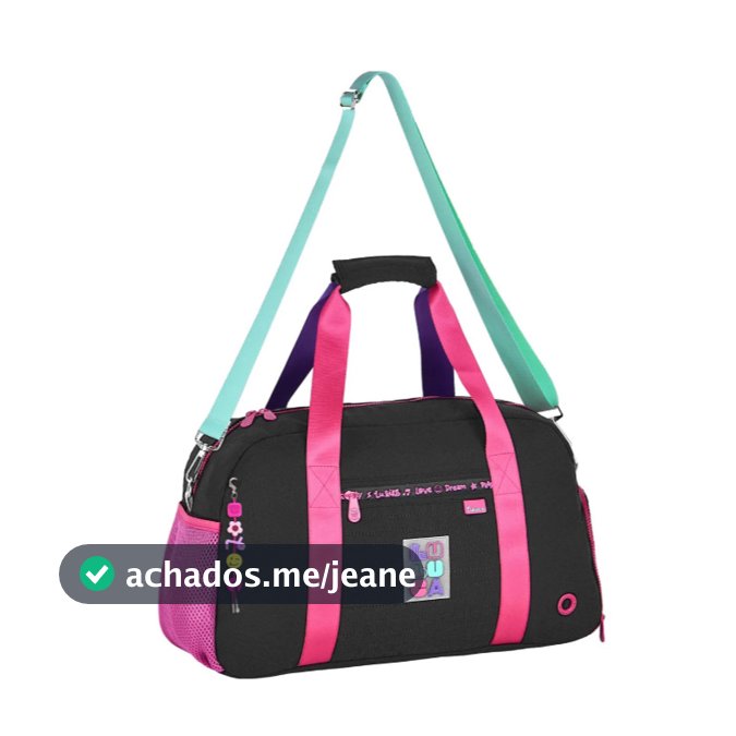 Bolsa Sacola De Viagem Luluca Oficial Treino Academia Escola LU24605