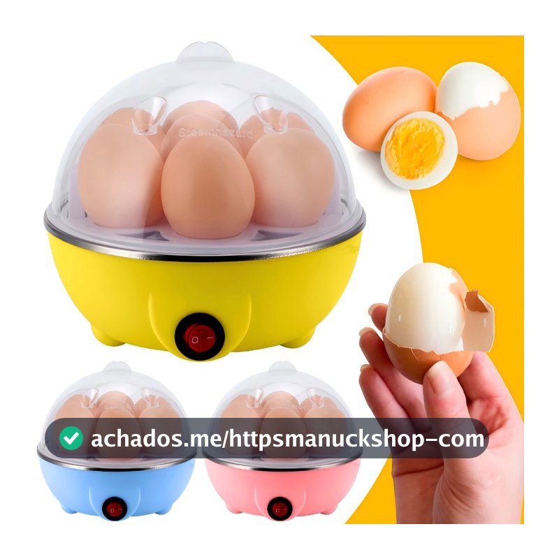 Cozedor De Ovos Portátil Elétrico Cozinha A Vapor 110v/220v