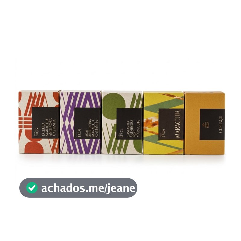 Kit 2 Caixas Sabonetes Natura Ekos cremosos e esfoliantes 4x100g (Total 8 Sabonetes)
