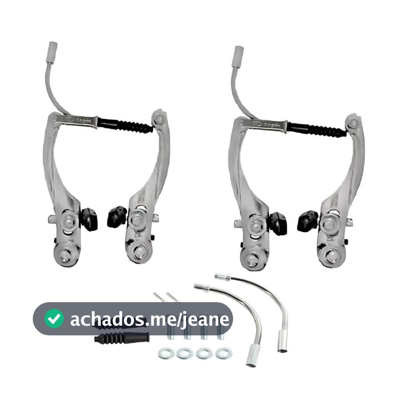 Freio V-brake Alumínio Logan Orbital Bike Bicicleta Mtb