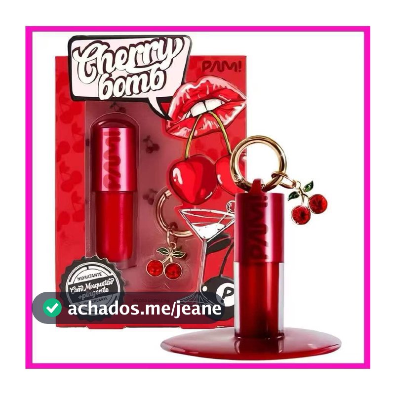 Pam by Pamella Gloss Labial Cherry Bomb 5g